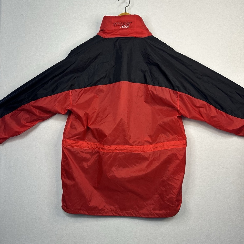 Sterns Dry Wear Jacket‎ Men's Medium Hooded Rain Jacket Waterproof Red *Flawed* - Picture 2 of 14